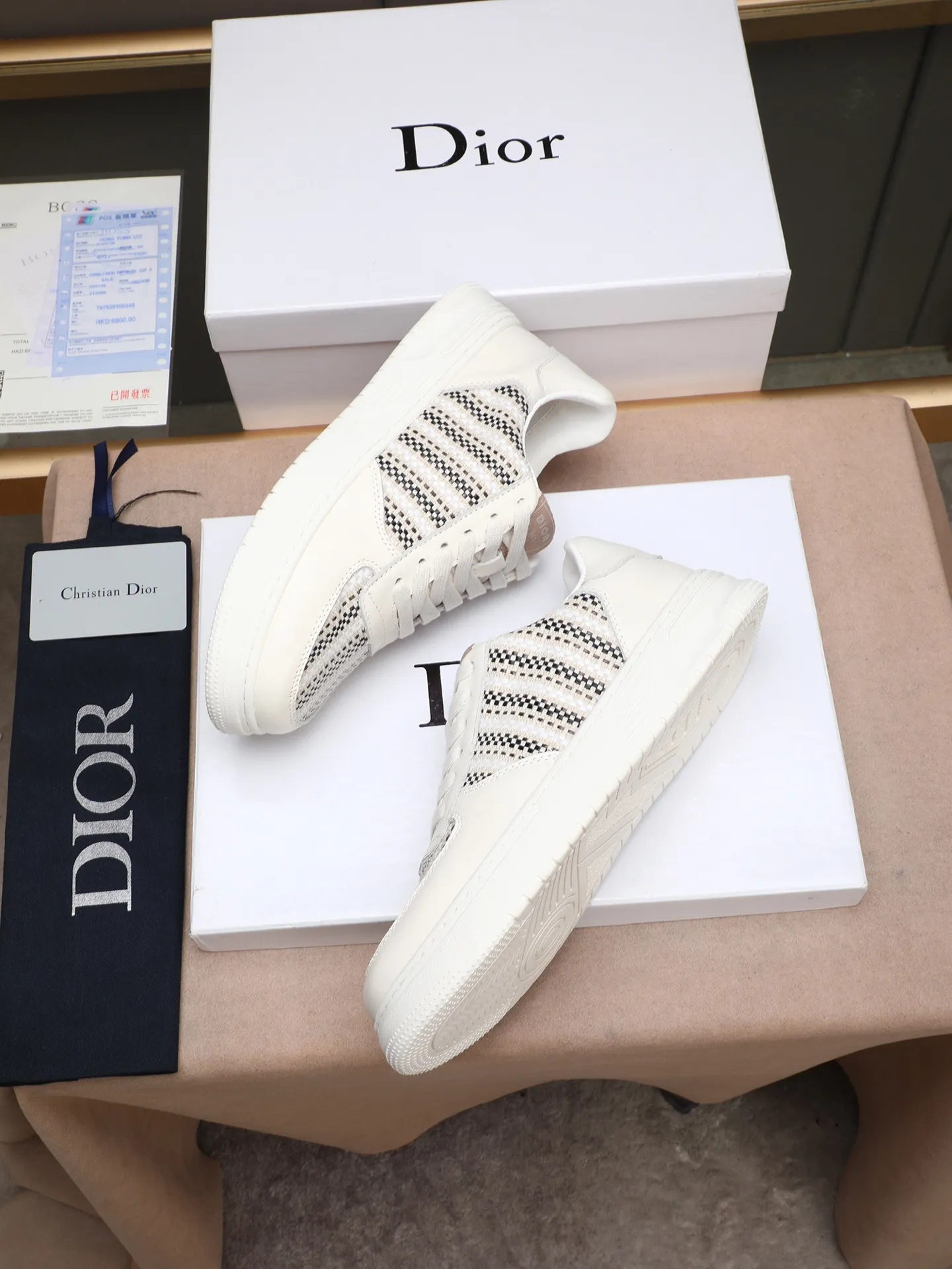 Men's men's shoes💰420 [Dior] small cloth shoes, waterproof fabric imported from Italy➕breathable sheepskin lining! Ultra-light and wear-resistant outsole. Super comfortable size: 38-44